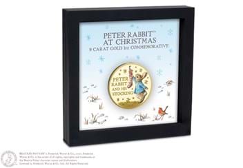 Gold Proof Peter Rabbit Commemorative Reverse in Presentation Case