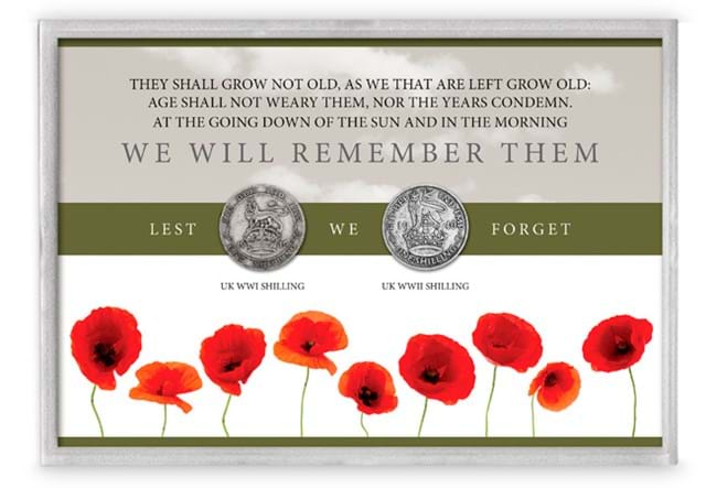 The Remembrance Day Collectors Frame