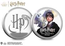 Own the Struck on the Day Harry Potter 20th Anniversary Silver Commemorative celebrating 20 years since the world premiere of Harry Potter and the Philosopher's Stone.