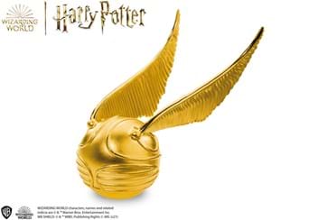 Harry Potter Golden Snitch Coin Reverse
