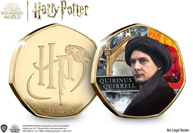 Quirinus Quirrell Obverse and Reverse