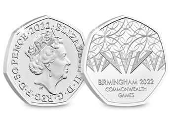 Commonwealth Games 50p Obverse and Reverse