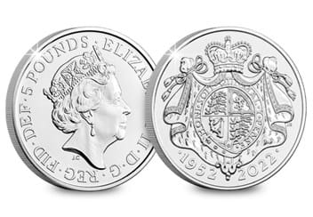 Platinum Jubilee £5 Obverse and Reverse