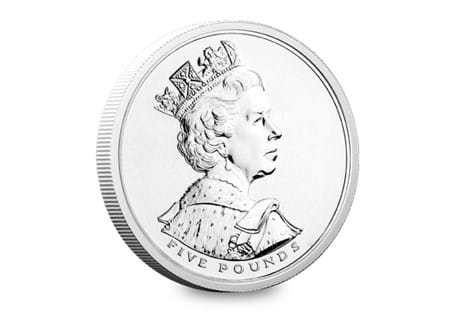 Struck in 2002 to commemorate the Golden Jubilee of Queen Elizabeth II -The 50th year of her reign. Obverse depicts the Queen on horseback, the reverse features a portrait of the Queen in robes.