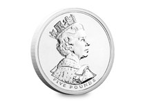 Struck in 2002 to commemorate the Golden Jubilee of Queen Elizabeth II -The 50th year of her reign. Obverse depicts the Queen on horseback, the reverse features a portrait of the Queen in robes.