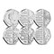 The National Anthem Fifty Pence Collection all Reverses and Obverse