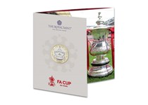 This £2 BU pack has been issued by The Royal Mint in order to celebrate the 150th Anniversary of the FA Cup. This is the first time FA Cup has been celebrated on a UK coin.