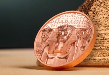 Struck from 50g of Copper, your coin comes presented in a window box and is one of just 5,000 released to honour the legend of the Pharaohs - featuring dual ultra-high SmartmintingTM.