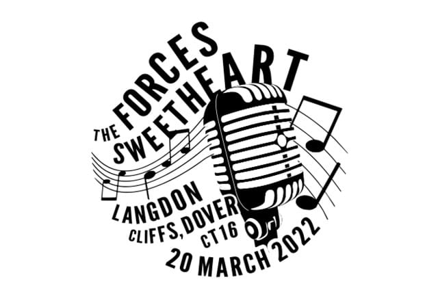 The Forces Sweetheart BU £2 Coin Cover Postmark