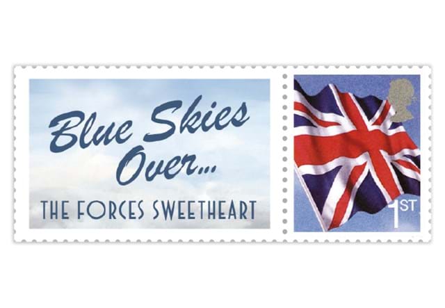 The Forces Sweetheart BU £2 Coin Cover Stamp