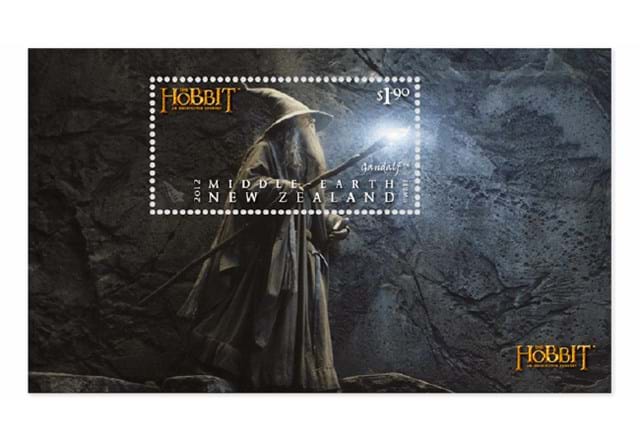 Official The Hobbit Stamps First Day Cover - Gandalf Stamp