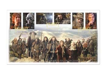 Official The Hobbit Stamps First Day Cover