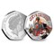 Around the World in 80 Days Silver 50p San Francisco Obverse and Reverse