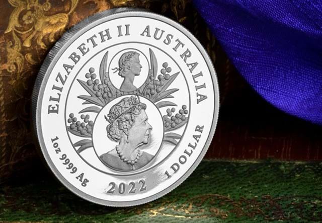 Perth Mint Platinum Jubilee 1oz Reverse