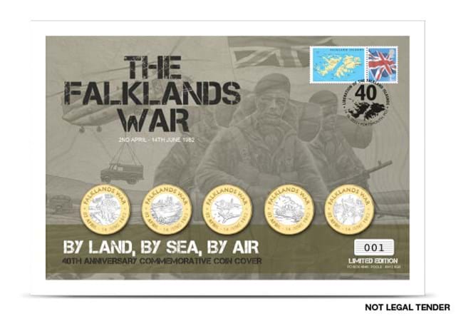 DN 2022 Falklands War Bi Metallic cover