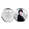 The Harry Potter Silver Proof 50p Coin Obverse and Reverse