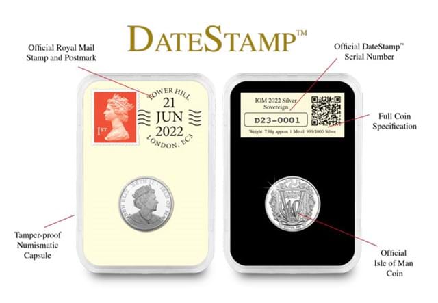 Silver Sovereign Datestamp annotations