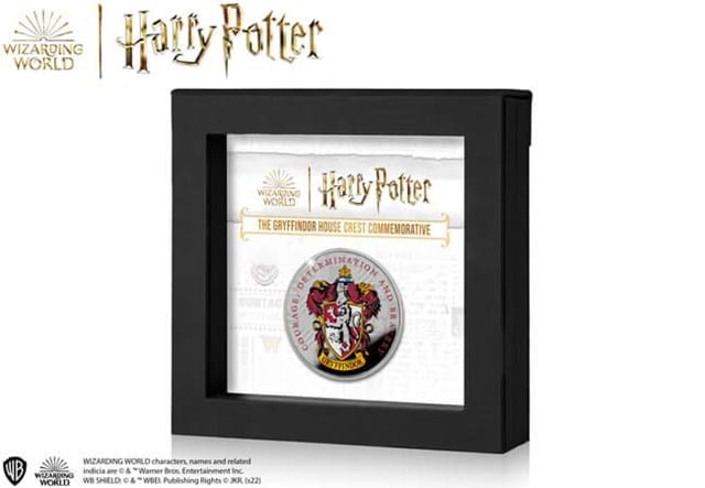 Harry Potter House Crests Medal Images Gryffindor Frame Front
