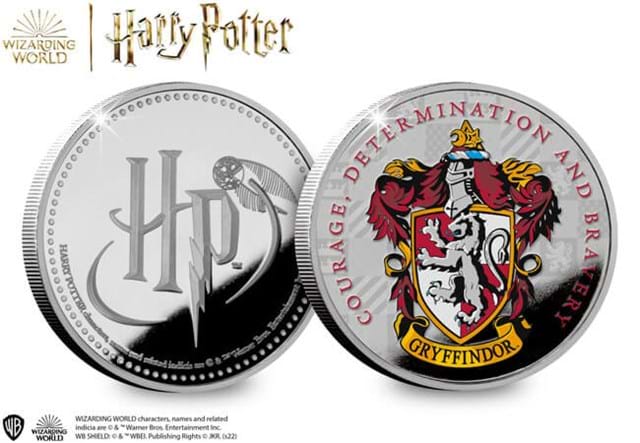 Harry Potter House Crests Medal Images Gryffindor