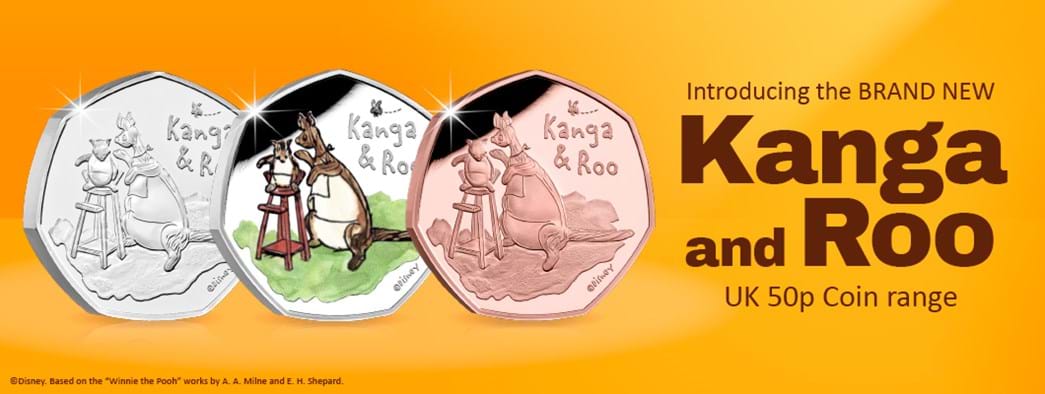 The Kanga and Roo UK 50p Coin Range