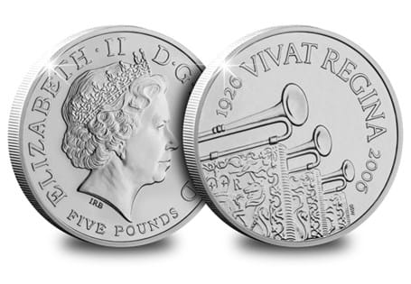 To celebrate Queen Elizabeth II's 80th birthday, the Royal Mint has issued a brilliant uncirculated £5 coin. The coin features the Ian Rank- Broadley (FRBS) portrait of Elizabeth II.