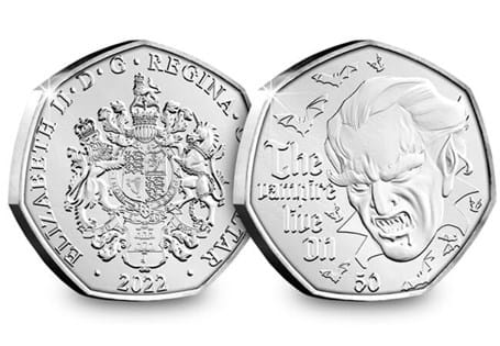 To celebrate the 125th Anniversary of the publication of Bram Stoker’s novel, you can own the brand new Dracula Brilliant Uncirculated 50p! Authorised by the Government of Gibraltar.