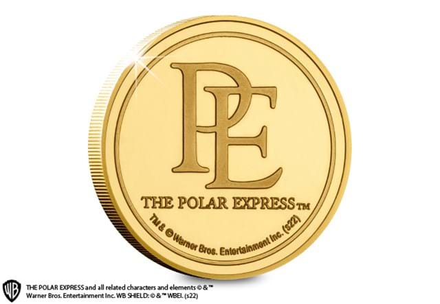 The Polar Express Gold Medal Obverse