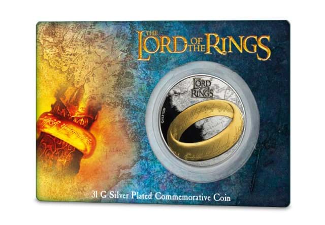 Lord Of The Rings The One Ring BU Half Dollar Packaging Front