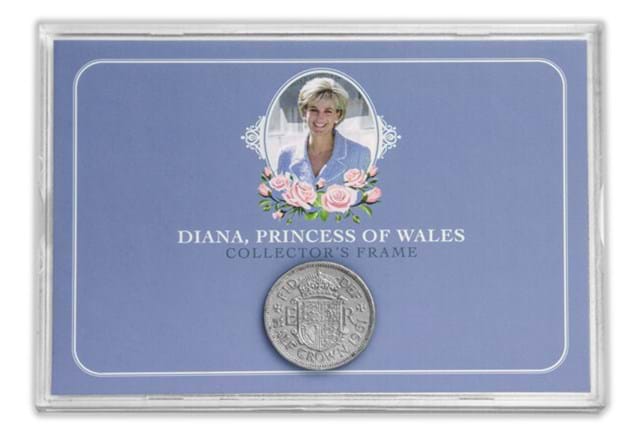 Princess Diana Coin Frame Front With Coin