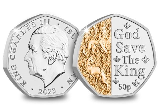 God Save The King 50p