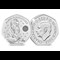 Professor Dumbledore BU 50p Obverse Reverse