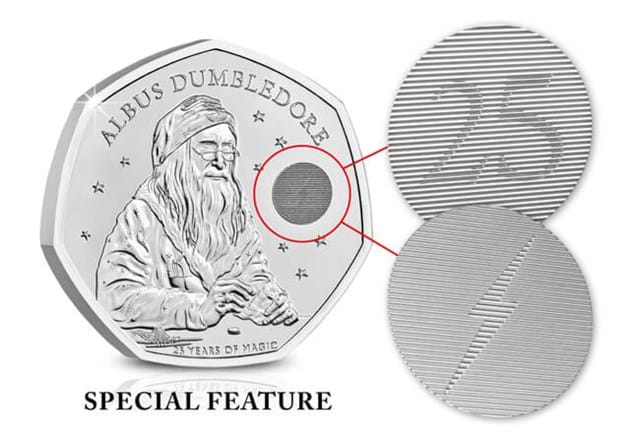 Professor Dumbledore 50P BU Pack Lenticular Feature
