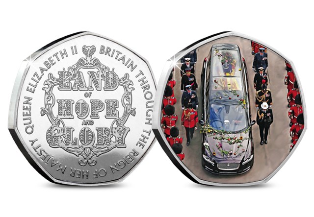 Hearse With Flowers Commemorative