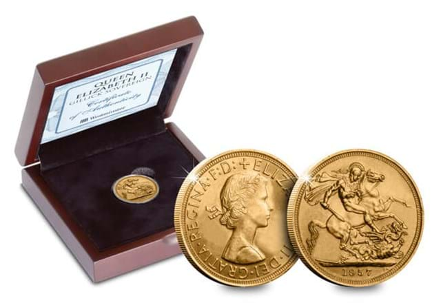 QEII 1957 Sovereign Full Set