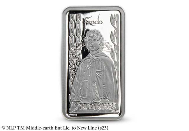 The Lord Of The Rings Silver Bar VSC Frodo Bar