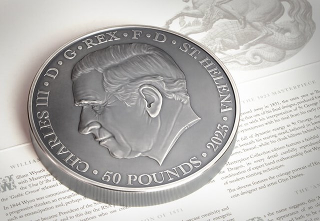 EIC George And Dragon Kilo Obverse