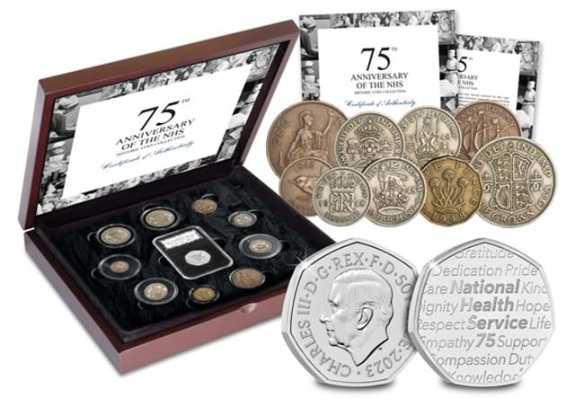 75Th Anniversary Of The NHS Historic Coin Collection Whole Product