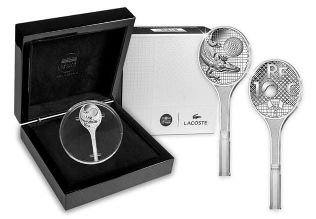 Lacoste 90Th Anniversary Silver Proof Whole Product Image