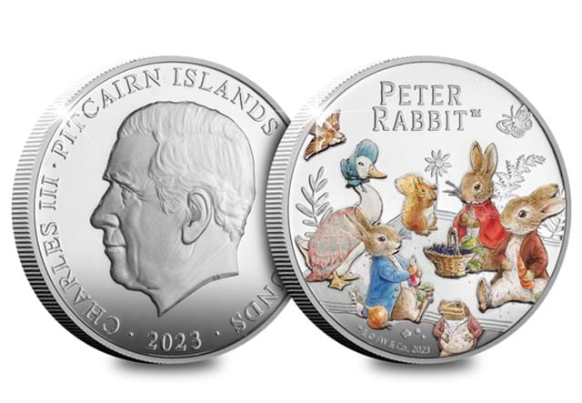 Beatrix Potter 2023 Silver 3 Coin Set Peter Rabbit And Friends Obv Rev