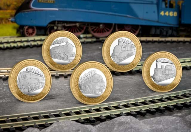 Railway £2 Silver Set Lifestyle 01