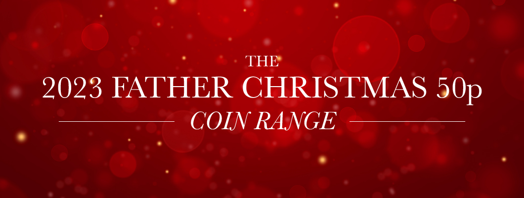 The 2023 Father Christmas 50p Coin Range