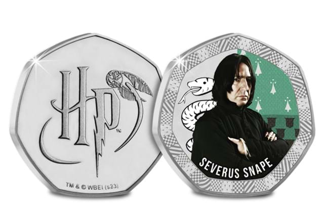 Slytherin House Set Snape Obv Rev