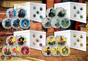 complete hogwarts houses set