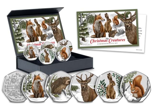 Christmas Creatures Medals Whole Product