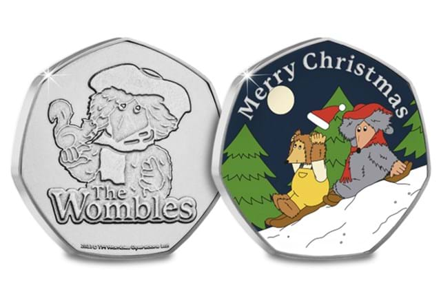 Wombles Christmas Medal 03 Obv Rev