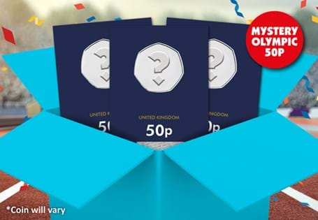 You will receive 3 mystery 50p coins from the 2011 Olympic 50p series. These 50ps will be picked randomly and will arrive ready to be added to your Change Checker Album.