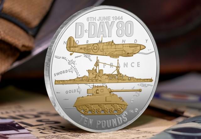 D Day 80Th (Jersey) Silver 5Oz Lifestyle 01
