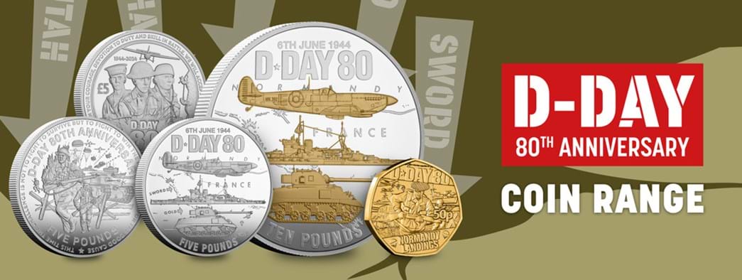 The D-Day 80th Anniversary Coin Range