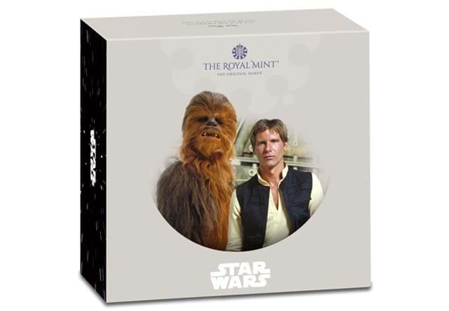 HAN9 Han Solo & Chewbacca Gold 50P Outside Box