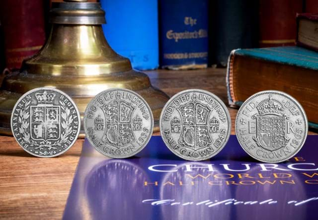 Churchill Half Crown Coin Set Lifestyle 03